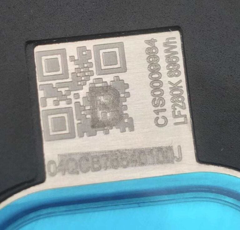 LiFePo4 B grade EVE 280ah QR codes